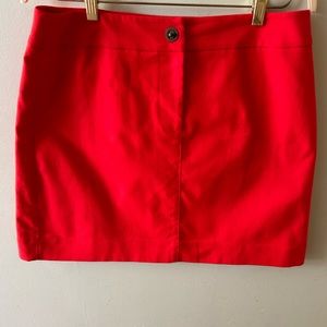 ANNE KLEIN RED SKIRT SIZE 12-New Without Tags